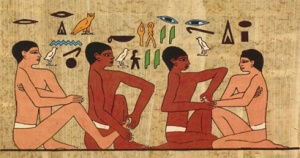 Papiro hallado en Egipto
